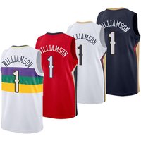 Latest Design Embroidery Men's #1 Zion Williamson Custom Basketball Jerseys/Wear