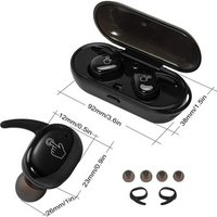 Made in china OEM Portable Stereo Sports Wireless Earbuds TWS V4.1 Blue tooth Speaker with hands-free