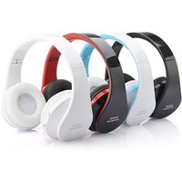 NX-8252 Professional Foldable Wireless Headphone Super Stereo Bass Effect Portable Headset For iphone for samsung DVD MP3