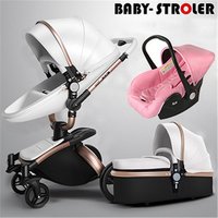 2018 NEW arrival Aulon 3 in 1 baby stroller 360 degree rotatable and with the baby car seat fold carriage baby car stroller