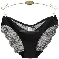 Lace Traceless Cotton Briefs