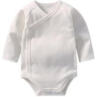 Cheap baby onesie OEM service baby plain white romper