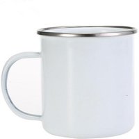 Blank Sublimation Metal Enamel Mug Cup