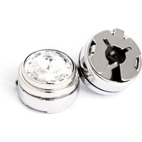 Diamond Covered Clothing Buttons Cufflinks