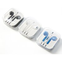 3.5mm Stereo Mobile Phone Handsfree Wired Earbuds Earphone With Mic