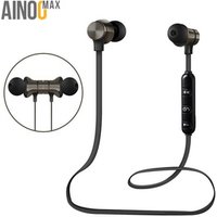 AinooMax L446 magnet magnetic wholesale cancellation cancelling noise xt11 xt-11 earphone wireless earbuds oem