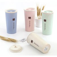 Portable Office Double Layer Tea Coffee Cup