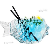 Fish Shaped Cocktail Glass