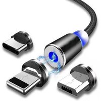 Cellphone Data Line Original Colorful 2A Fast Charging Line Nylon 1M Mobile Phone Data Cable Type-C Android Usb Data Line Cable