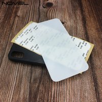 Premium Sublimation Blank 2D TPU Phone Case Glass Insert For iPhone X