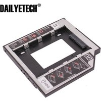 HDD Caddy 9.5mm SATA to SATA Hard Drive Adapter For Laptop Universal CD/DVD