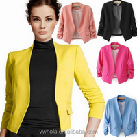 Candy Long Sleeve Slim Blazer