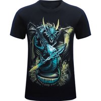 Digital Print Compression T Shirt