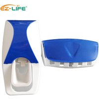 Wholesale Best New Good touch n tooth brush pump toothpaste dispenser & toothbrush holders