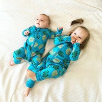 Organic Cotton Zip Winter Romper