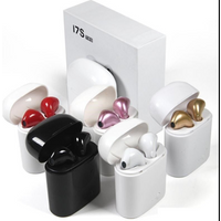 Cheap Price I7S V4.2 TWS Sport Wireless Headphone Earbuds Headsets with Charging Box