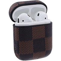 Shockproof Drop Proof Anti-Lost Carabiner Leather Earbud Protective Box Cover For Apple Airpod Charging Case