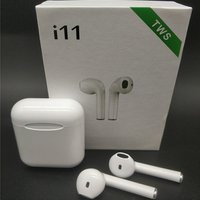 i11 TWS BT 5.0 Wireless Earphones Earpieces mini Earbuds With Mic For iPhone X 7 8 All Android Mobile Phones
