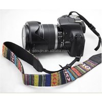Folk custom colourful ribon camera neck should wrist strap