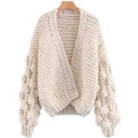 MOLI Monroo Knitted Dip Dye Fluffy Kimono Cardigan
