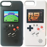 Color screen game Playable TPU Console Cover Gameboy Cell Mobile game Phone Case for iphone 6 6s 7 8 7plus 8plus X