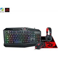 Belt Road Redragon Keyboard mouse headset mouse pad set of four game set wholesale