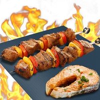 Easy to Clean Barbecue Grilling Accessories BPA Free Half Sheet Size Baking Mat PTFE Non Stick bbq Grill Mat
