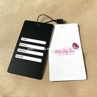 Printed Hang Tags Hair or Wig Products