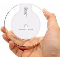 Universal Qi Wireless Charger With LED Light for iPhone Samsung Mobile Phone K9 Crystal Wireless Charger