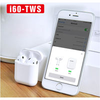 Original factory price amazon best sellers 2019 earphones bluetooth wireless charging i60 tws,wireless bluetooth headset