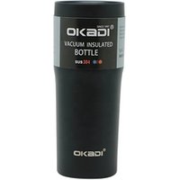 2019 Hot Custom Stainless Steel Stemless Tumbler with Lid, 16 oz Double Wall Vacuum Insulated Travel Tumbler Cup for Coffee