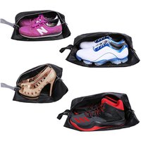 Travel Shoe Bags Waterproof Nylon With Zipper