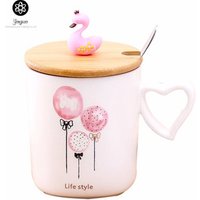 Custom Print Logo Hot Biodegradable Drinking Mug 350 ml and 12oz Reusable Bamboo Fiber Coffee To Go Becher Cup with Silicone Lid