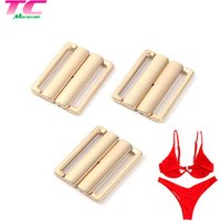 Sea Water Resistant Swimwear Clickers Metal Bra Front Clasp Closure Hook For Bra