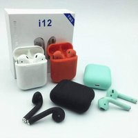 2019 high quality i12 TWS earbuds Wireless 5.0 super bass earphones for iPhone xr 8 7 for xiaomi 9 8