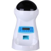 3L automatic pet food feeder with voice recording pet food medium small dog cat LCD screen dispensers 4 times a day
