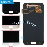 For Samsung Galaxy S7 LCD G930F G930A G930V LCD Display Touch Screen Digitizer Frame Replacement For Samsung S7 G930F Display