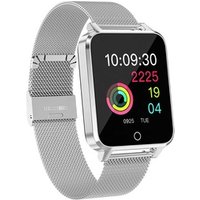 2019 new cheap waterproof smart watch for iphone 1.54inch full touch big square screen heart rate steps sport,message remind