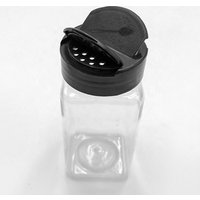 Spice Jars Empty Bottles with Shaker Lids Classic Square Seasoning and Spice Bottle 270ml