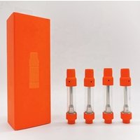 New Top Airflow Double Tank Tubes Custom Vape Cartridges Brand LOGO Color Box Ceramic Coil CBD Vape Cartridges 510