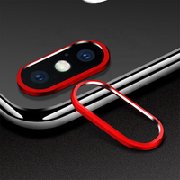 For iPhone XS MAX X Rear Back Camera Protector Protective Lens Case Ring + Tempered Glass cover for iphone series