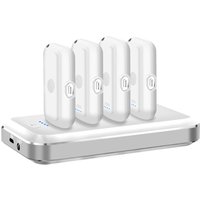 12800mah mini emergency power bank with 3 magnetic adapters