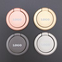 2019 custom logo phone holder 360 degree phone ring holder for mobile phone