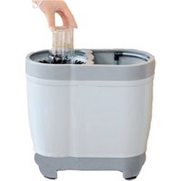 Round Shaped Beer Mug Plastic Bar Mini Manual Brush Glass Washer