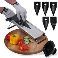 V Blade Stainless Steel Mandoline Food Slicer