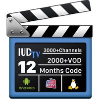 South Asia IPTV Channel Subscription IUDTV Account Code 1 Year with Hindi Indian and Pakistani Channels for TV Box
