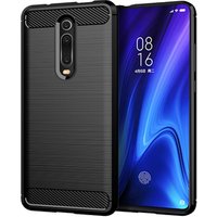 Carbon Fiber Shockproof Soft TPU Back Cover mobile Phone Case For redmi K20 Pro