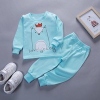 Autumn Underwear Briefs Two Piece Set