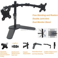 2018 Amazon Ebay Cold Steel Dual Monitor Stand