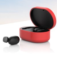 Custom 360 Full Protective Anti Fall Elastic Soft Silicone Gel Case for Redmi AirDots Wireless Earphone Carrying Case